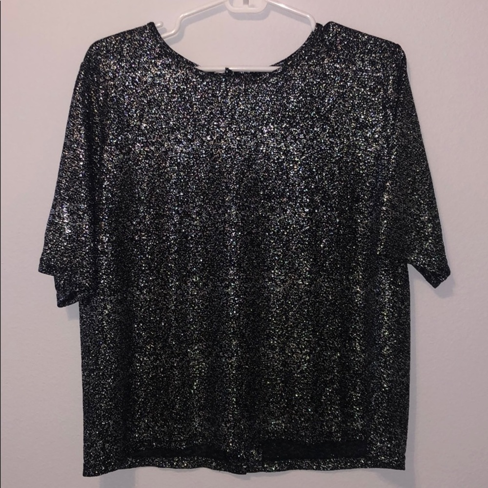 Buddy Love shimmer top